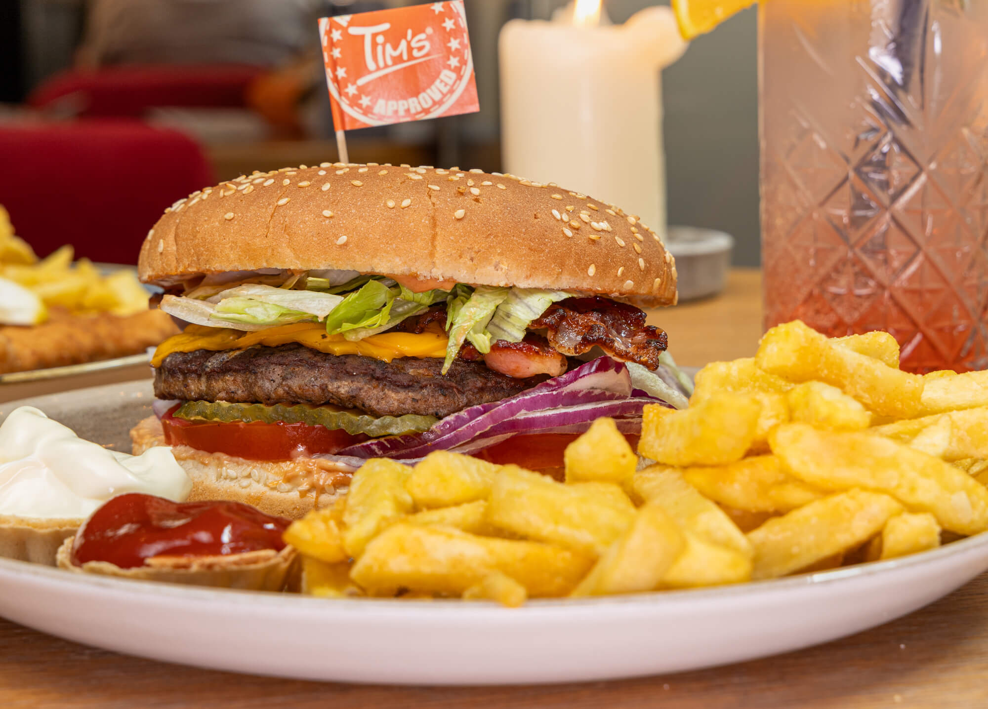 Tim's Burger Spezial • Restaurant Tim's Goslar