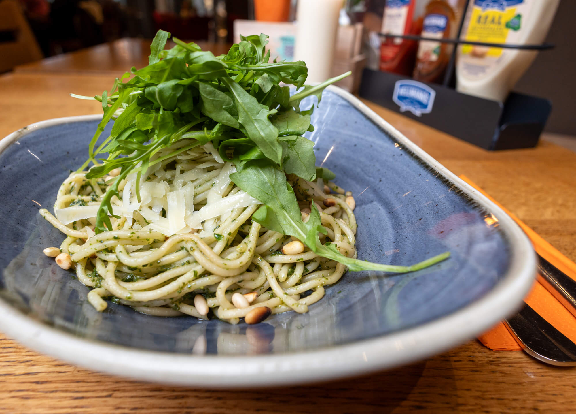 Pasta Pesto • Restaurant Tim's Goslar